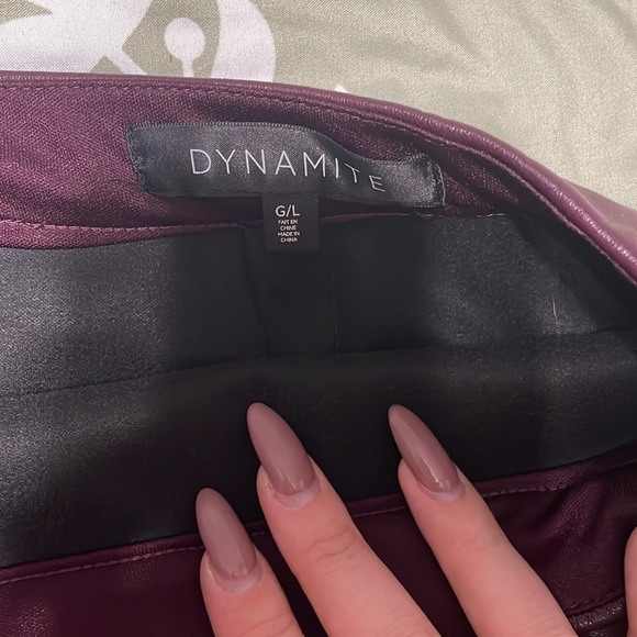 Faux leather skirt - Picture 3 of 3